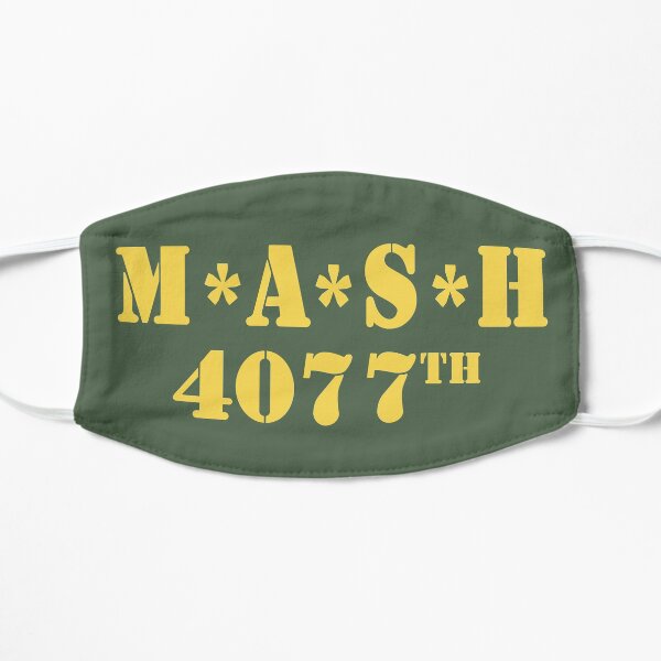 MASH 4077th Shirt, Sticker, Hoodie, Mask Flat Mask