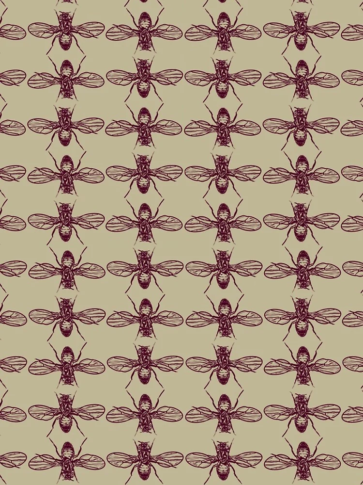 Thumbnail 4 of 4, iPhone Case, Fruit Fly Pattern designed and sold by RILCUart.