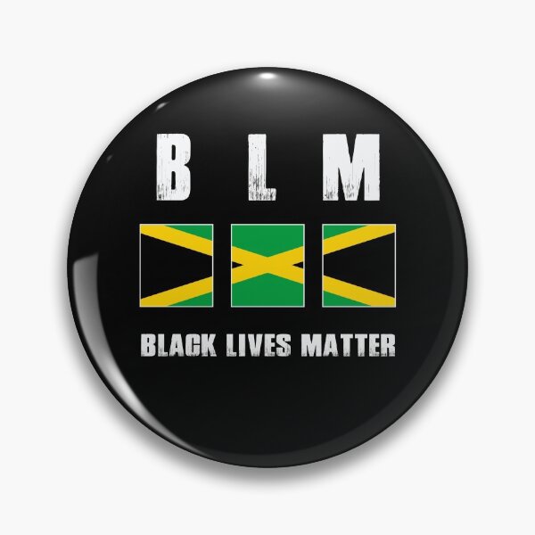 Item preview, BLM Black Lives Matter Jamaican Flag designed and sold by masterbones.