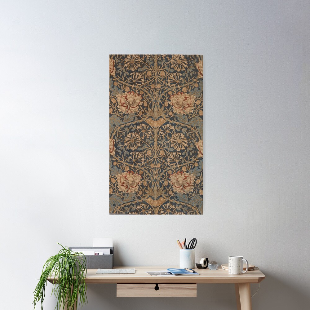 Honeysuckle by William Morris, 1876 Poster