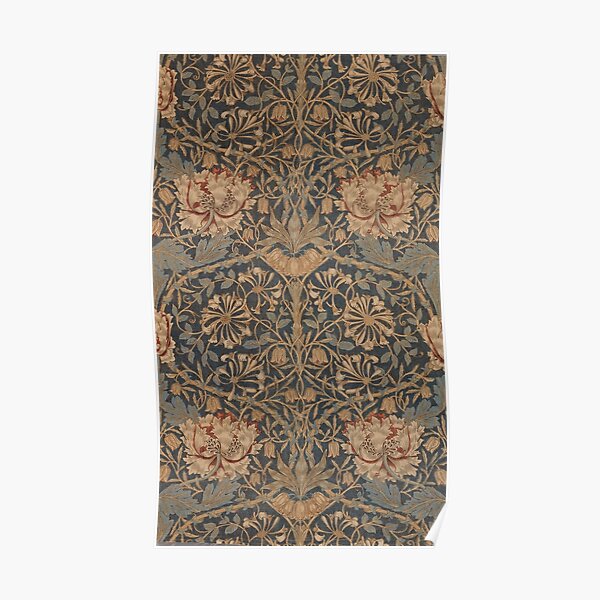 Honeysuckle by William Morris, 1876 Poster