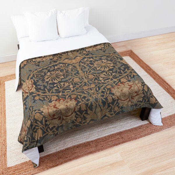 Honeysuckle by William Morris, 1876 Comforter