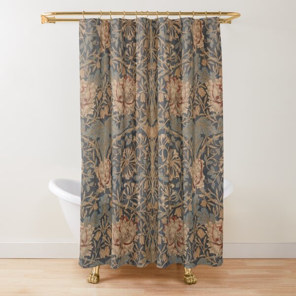 Honeysuckle by William Morris, 1876 Shower Curtain