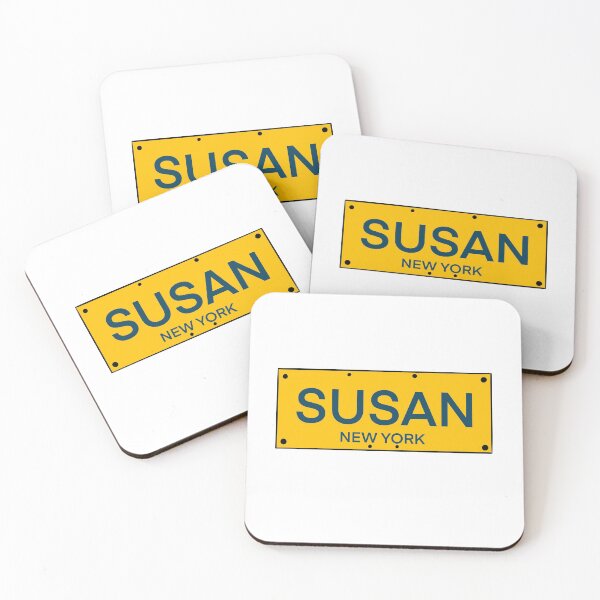 Artikelvorschau, New York Kennzeichen Name Susan entworfen und verkauft von LinhlyHarwell13.