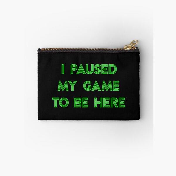 Item preview,  "Hice una pausa en mi juego para estar aquí" designed and sold by Textography1.