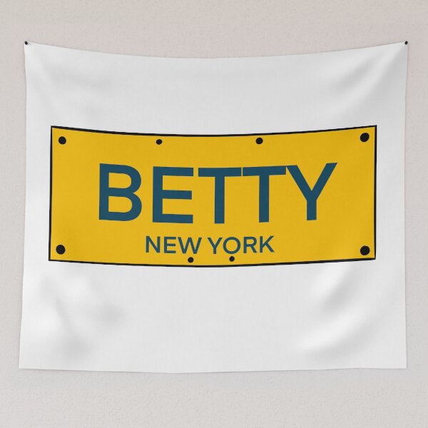 Artikelvorschau, New Yorker Kennzeichen Betty entworfen und verkauft von LinhlyHarwell13.
