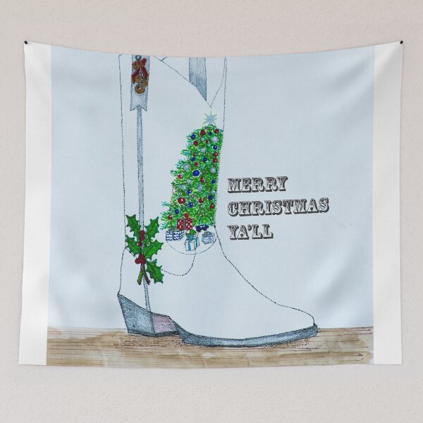 Item preview, Merry Christmas Ya'LL designed and sold by MoreGoodArt.