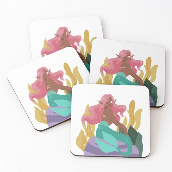Item preview, Mermaid (transparent) designed and sold by alisonrogersart.
