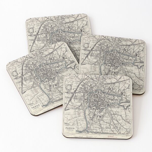 Item preview, Vintage Map of Padua Italy (1943) designed and sold by BravuraMedia.