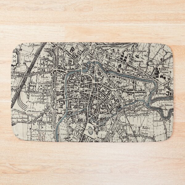 Item preview, Vintage Map of Padua Italy (1943) designed and sold by BravuraMedia.