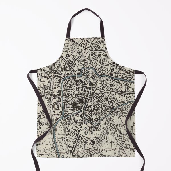 Item preview, Vintage Map of Padua Italy (1943) designed and sold by BravuraMedia.