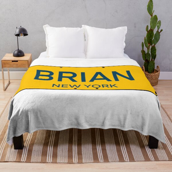 Artikelvorschau, New York Kennzeichen Name Brian entworfen und verkauft von LinhlyHarwell13.