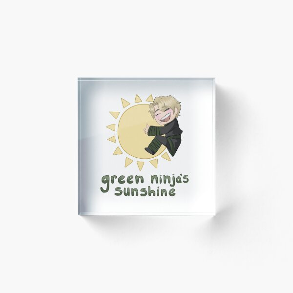 Item preview, green ninja’s sunshine designed and sold by Samseaa.