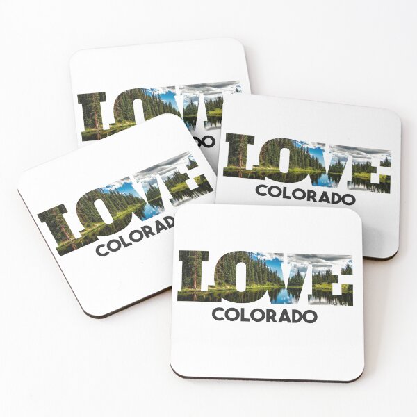 Item preview, Love Colorado Design for Fans of the Mile High State designed and sold by Hopscotch Shop Designs.