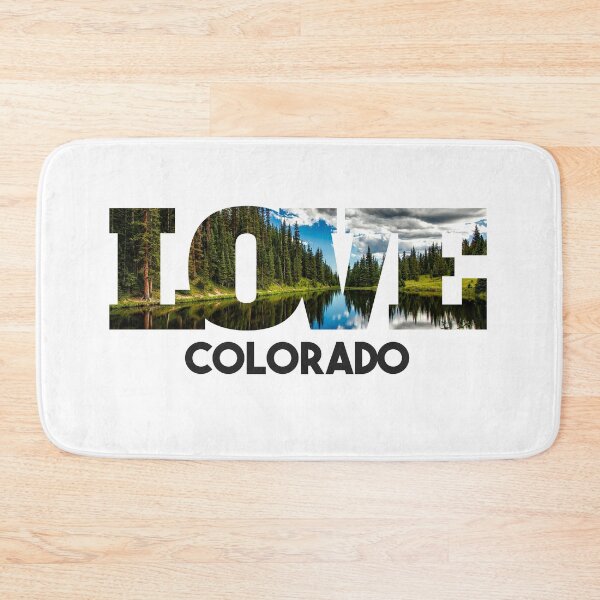Item preview, Love Colorado Design for Fans of the Mile High State designed and sold by Hopscotch Shop Designs.