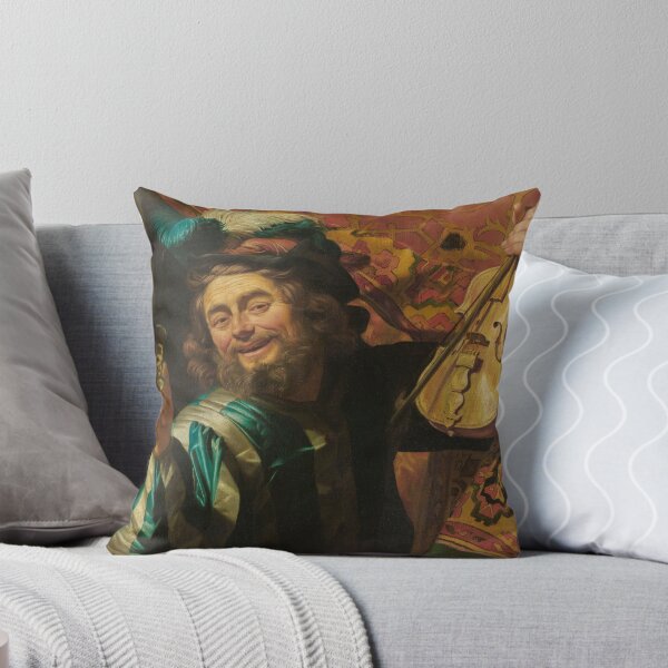 Item preview, Painting Art, Gerard van Honthorst Paintings Artist, The Happy Fiddler designed and sold by SasyJamArt.