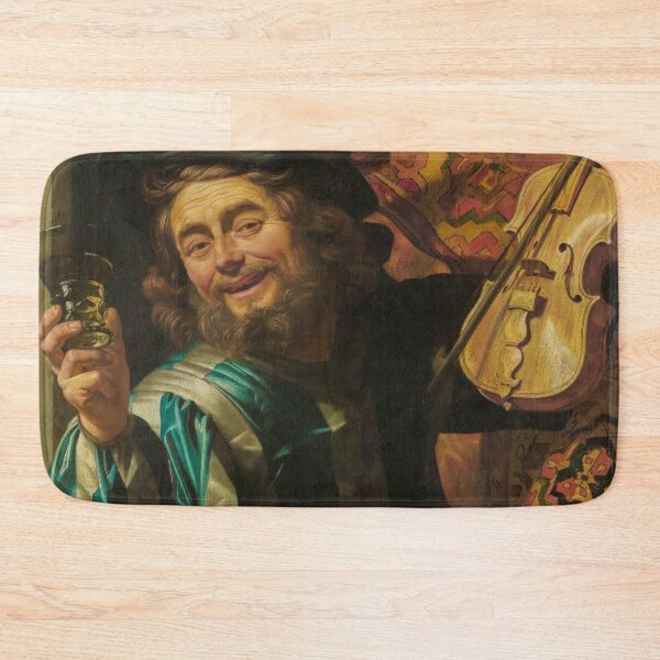 Item preview, Painting Art, Gerard van Honthorst Paintings Artist, The Happy Fiddler designed and sold by SasyJamArt.