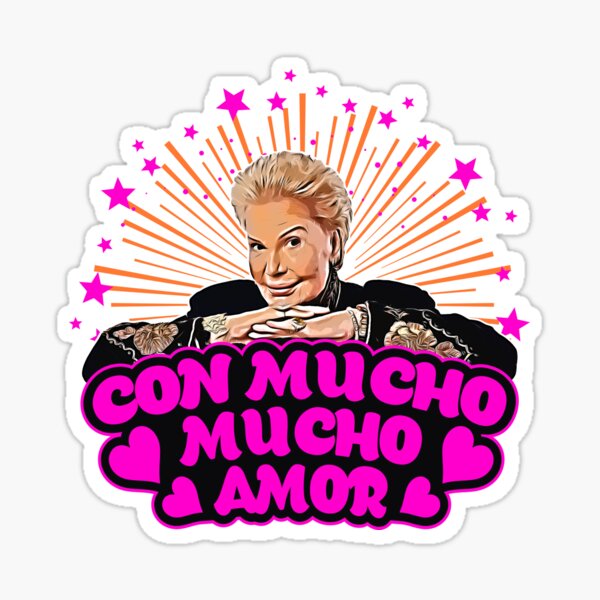 Walter Mercado mucho mucho amor Pegatina