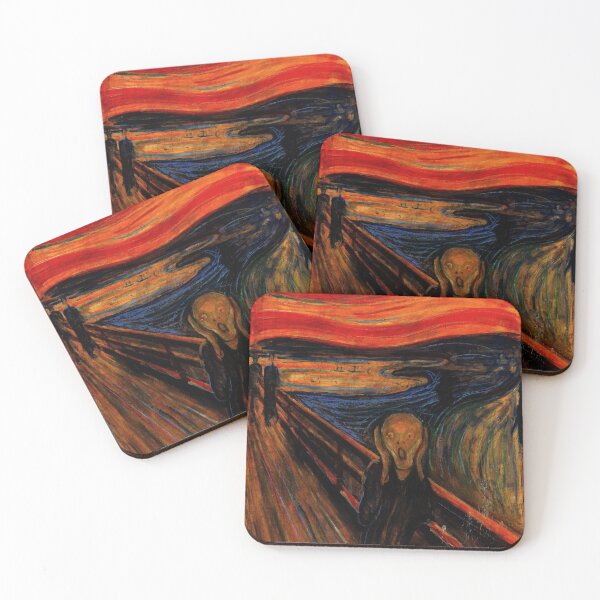 Item preview, The Scream by Edvard Munch High Contrast Restored Version designed and sold by Dator.