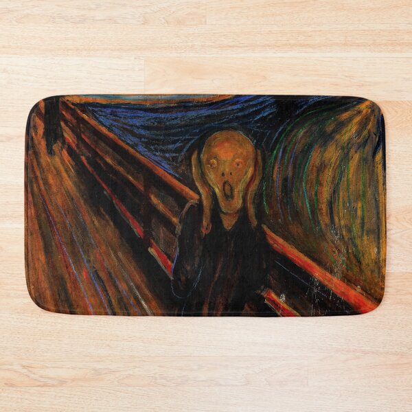 Item preview, The Scream by Edvard Munch High Contrast Restored Version designed and sold by Dator.