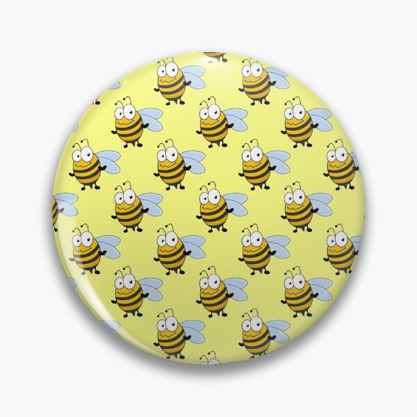 Item preview, Happy Bee Pattern designed and sold by GillyMc.