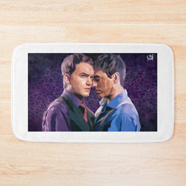 Item preview, Captain Jack Harkness and Ianto Jones - Digital Portrait designed and sold by Fall From Reality.