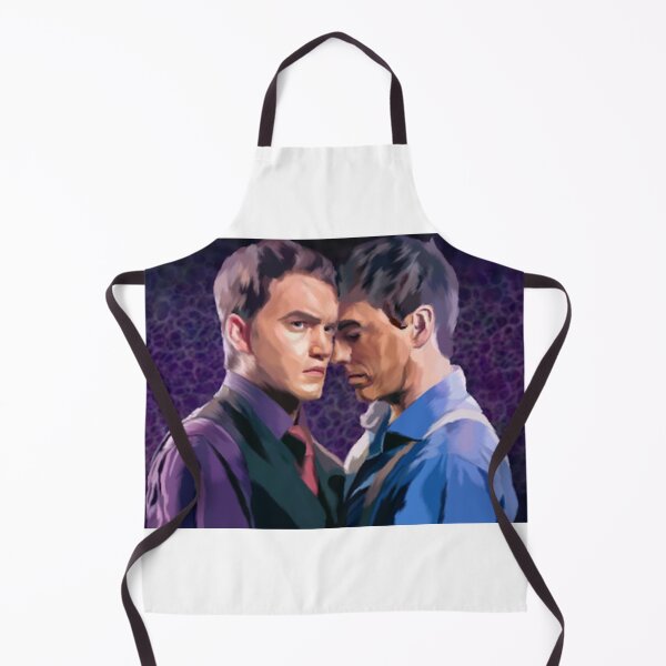 Item preview, Captain Jack Harkness and Ianto Jones - Digital Portrait designed and sold by Fall From Reality.