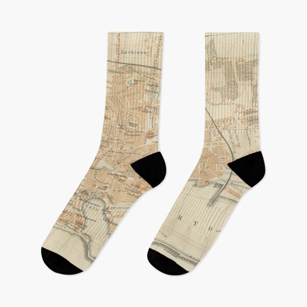 Item preview, Vintage Map of Palermo Italy (1900) designed and sold by BravuraMedia.
