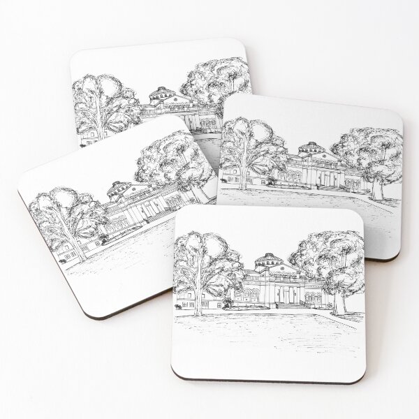 Item preview, Alumni Hall designed and sold by Sydie Studio.