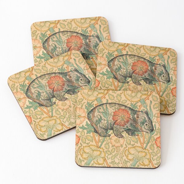 Item preview, Rossetti's Wombat in Yellow designed and sold by MeganSteer.