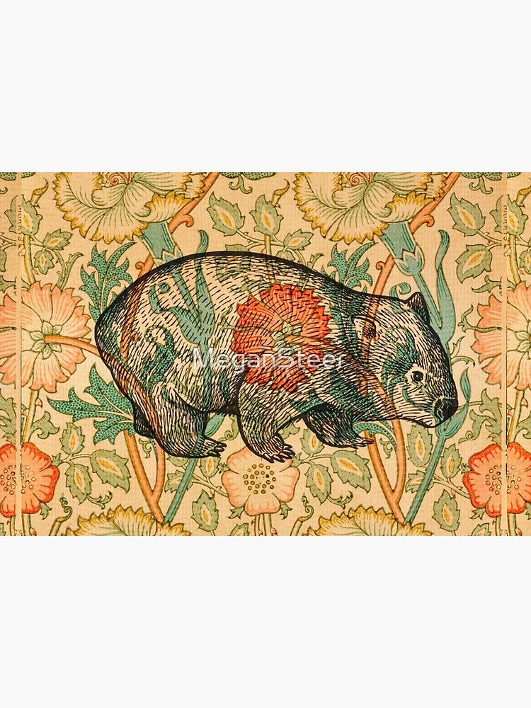 Rossetti's Wombat in Yellow by MeganSteer