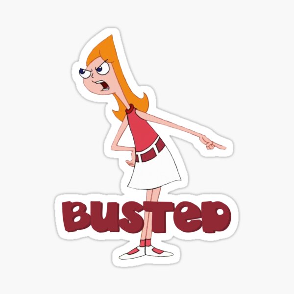 Candace Busted Sticker