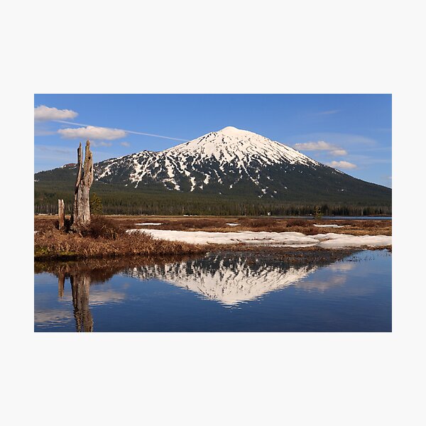 Mount Bachelor Photographic Print
