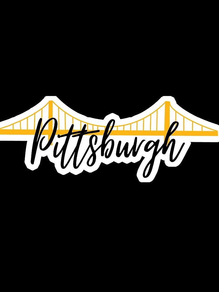 Pittsburgh Bridge City Pride Black by rbaaronmattie