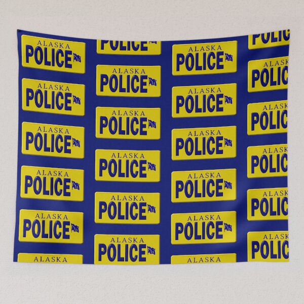 Item preview, Alaska Police License Plate designed and sold by Lawrence Baird.