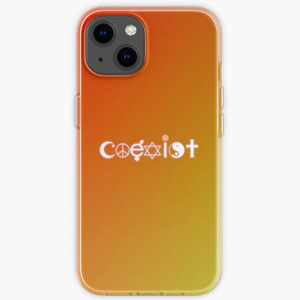Coexist iPhone Soft Case