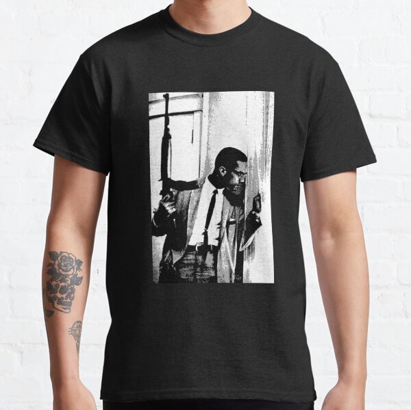 The Malcolm X black heritage artwork Classic T-Shirt