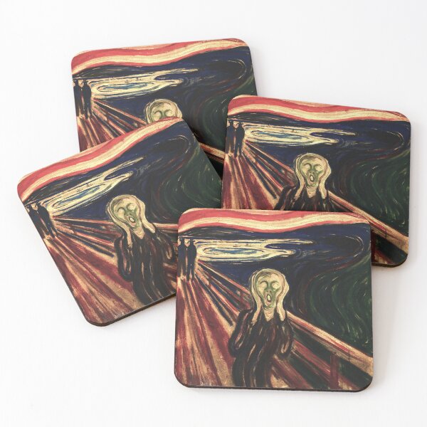 Item preview, The Scream by Edvard Munch Restored Tempera Version designed and sold by Dator.