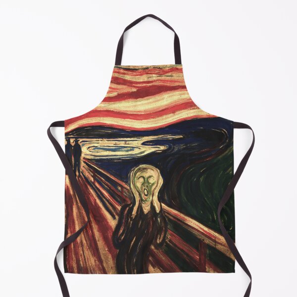 Artikelvorschau, und der norwegische Titel ist Skrik (Shriek). Überarbeitete Tempera von 1910 auf Karton. entworfen und verkauft von Dator.