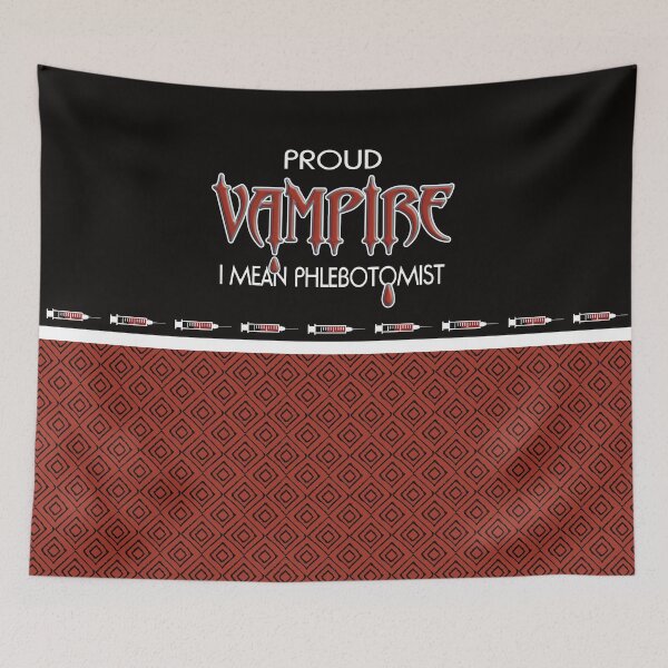 Item preview, Proud Vampire - I Mean Phlebotomist designed and sold by NoBonesLife.