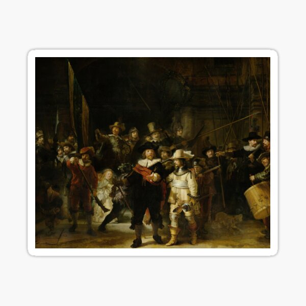Item preview, The Night Watch by Rembrandt   designed and sold by Amanda1775.