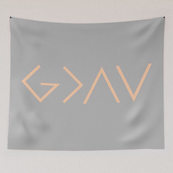 Item preview, God is Greater than the Highs and Lows designed and sold by Freshfroot.