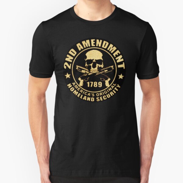 2nd amendment Slim Fit T-Shirt