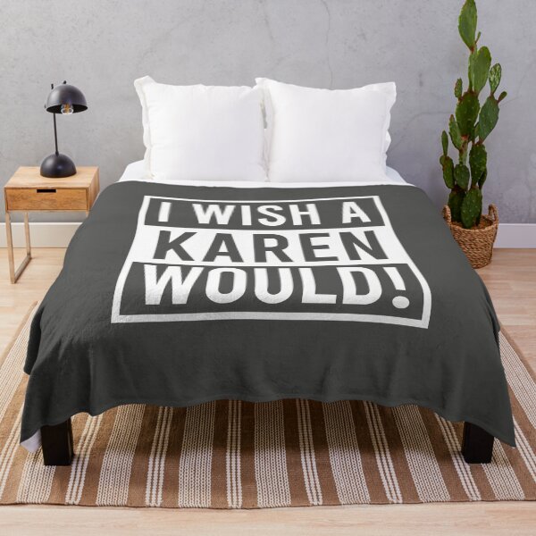 Item preview, I Wish A Karen Would : Funny Women's Shirt, Karen Shirt, Funny Karen Tee designed and sold by ahayacine.