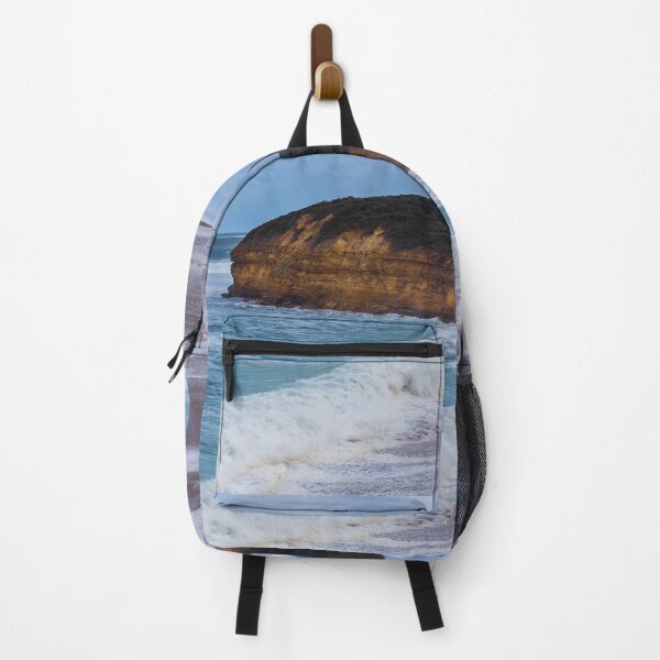 Item preview, A surfer runs away from the pro-waves at Bells Beach, Australia. designed and sold by shaynetwright.
