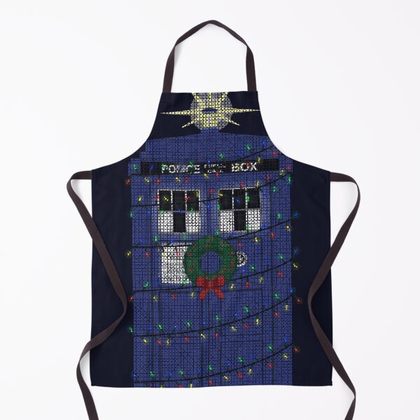 Item preview, Police Box Christmas Knit designed and sold by Milmino.