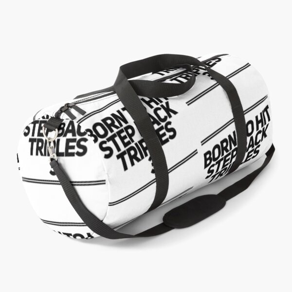 Item preview, Born to hit step back triples 3 designed and sold by mademan3.