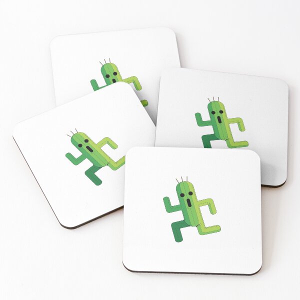Item preview, Final Fantasy Cactuar, Final Fantasy Sticker, Funny Final Fantasy Sticker designed and sold by Doolman.