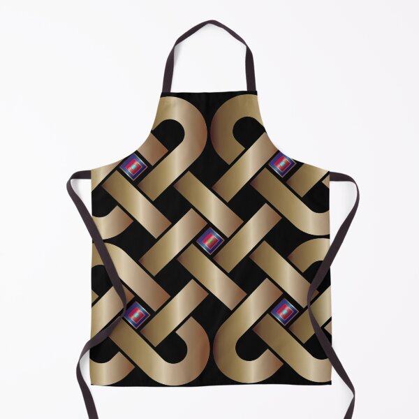 Item preview, The Golden Mufrouka -Celtic knot designed and sold by Nobiya.