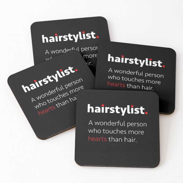 Item preview, A Wonderful Person Touches Hearts Funny Hairstylist design designed and sold by inkedtee.